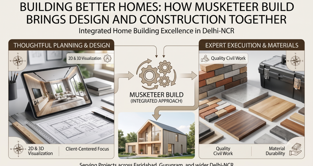 Building Better Homes: How Musketeer Build Brings Design and Construction Together