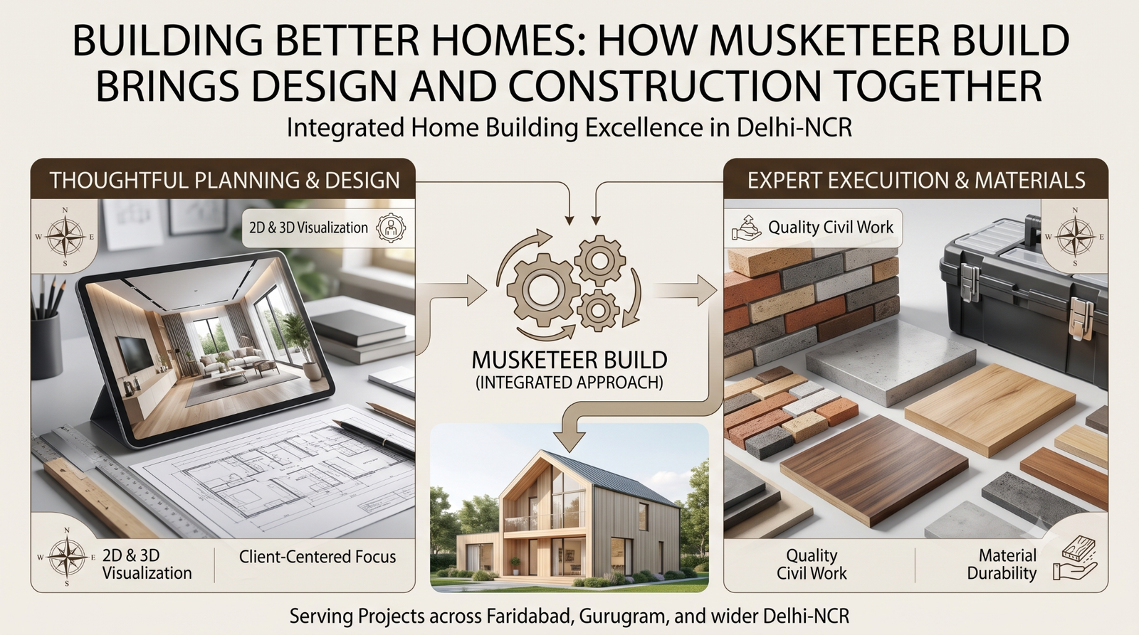 Building Better Homes: How Musketeer Build Brings Design and Construction Together