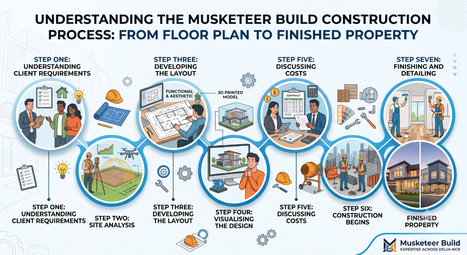 From Floor Plan to Finished Property: Understanding the Musketeer Build Construction Process