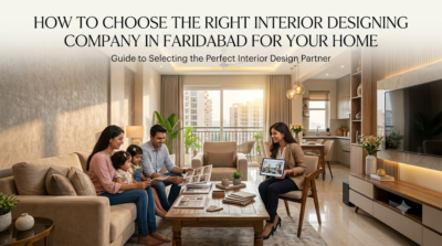 How to Choose the Right Interior Designing Company in Faridabad for Your Home