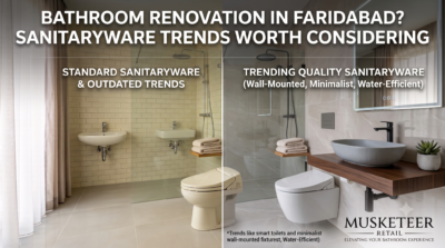 Bathroom Renovation in Faridabad? Sanitaryware Trends Worth Considering